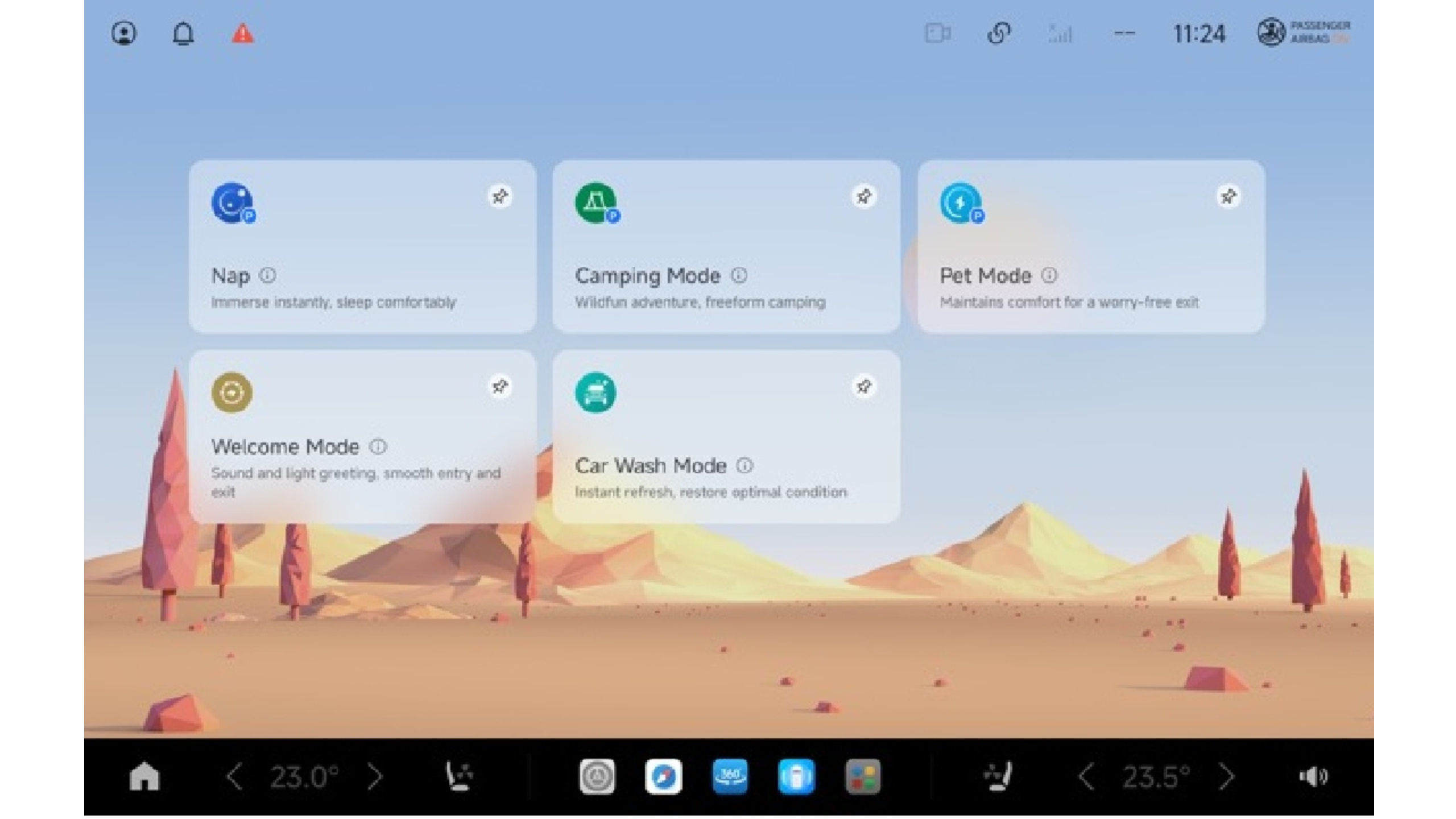 One-Touch Scene Modes