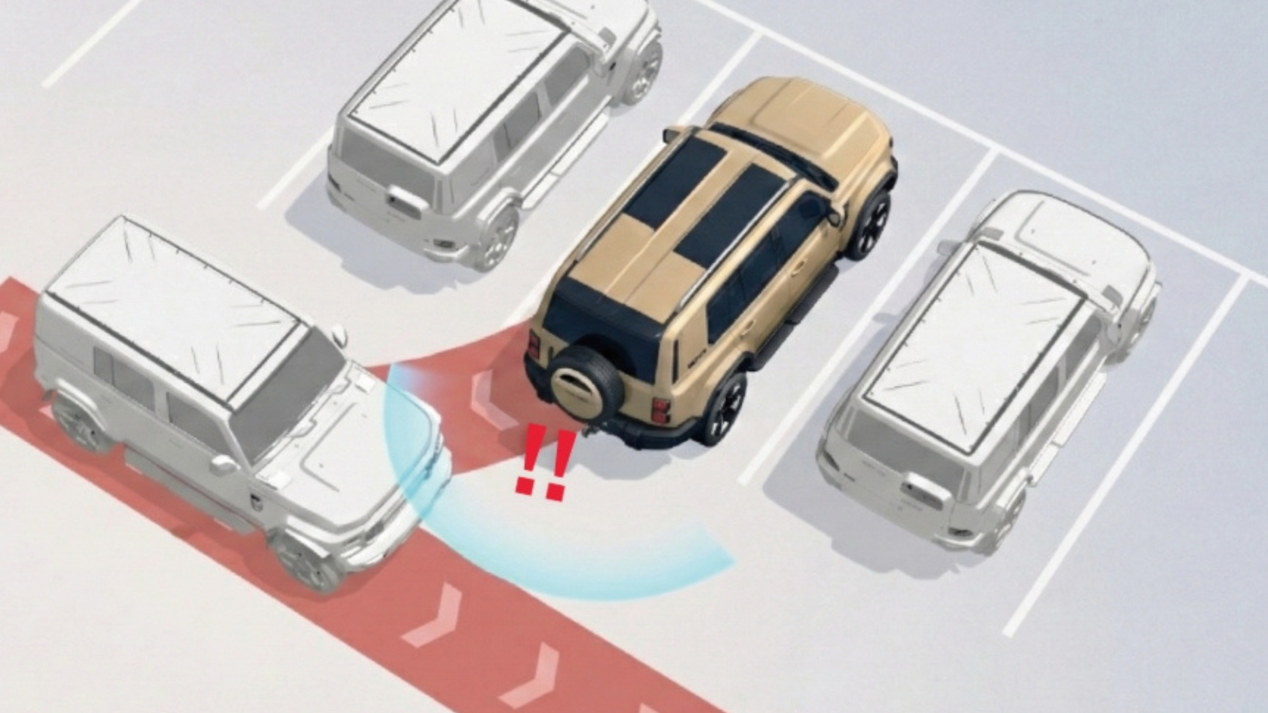 REAR CROSSING TRAFFIC ALERT (RCTA)